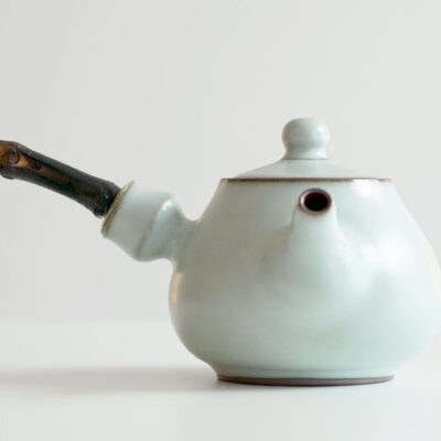 Teaware Red Blossom Tea Xu De Jia | Ru Kiln Bamboo Pot: Eight